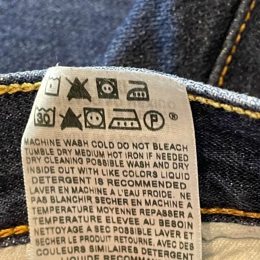 Levi’s 501 Button Fly All Cotton Jeans Men’s Size 36 X 30